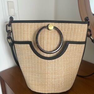 Ted Baker Tan and Black Women's Bag